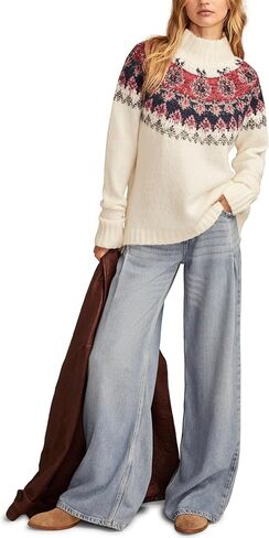 Lucky Brand Women's Fairisle Turtleneck in Saudi Arabia