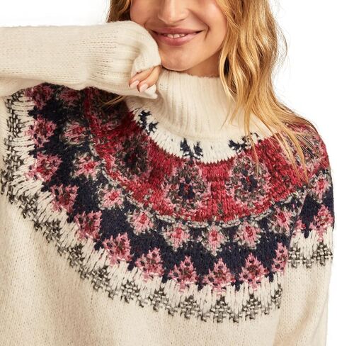 Lucky Brand Women's Fairisle Turtleneck in Saudi Arabia
