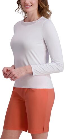 Stella Parker Women's Active Performance Long Sleeve Tennis Top in Kuwait