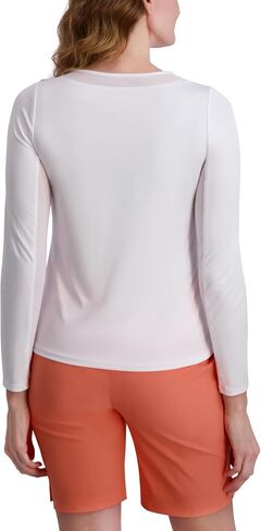 Stella Parker Women's Active Performance Long Sleeve Tennis Top in Kuwait