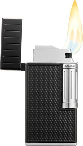 Colibri Julius Classic Flint Cigar Lighter (Black, Rose Gold) in Saudi Arabia