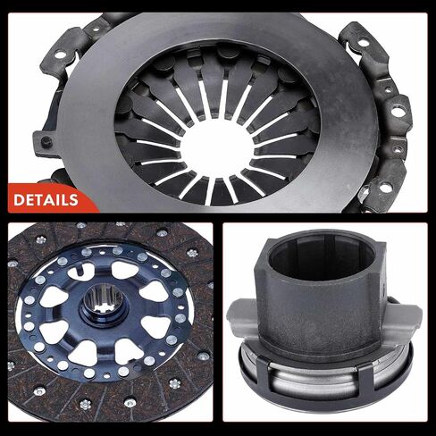 A-Premium Transmission Clutch Kit متوافق مع BMW 323i 1998-1999 ، 323is 1998-1999 ، 325 1987-1988 ، 325e 1986-1987 ، 325i 1992-1995 ، 325is 1990-1995 ، 524td 1986 ، 525i 1991-1995 ، 528e in Saudi Arabia