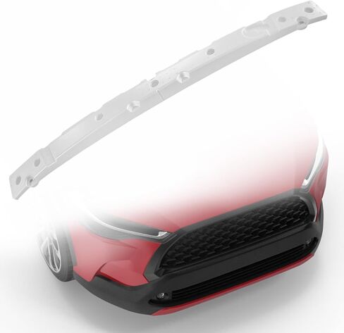 YHTAUTO Front Bumper Absorber Compatible with Mitsubishi Lancer 2008-2017, White Bumper Face Bar Impact Energy Absorber in Saudi Arabia