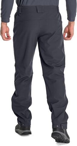 Mens Winter Snow Pants, Fleece Lined Waterproof Insulated Men's Ski Pants For Cold Weather, Outdoor Soft-Shell Snowboard Pant in Saudi Arabia
