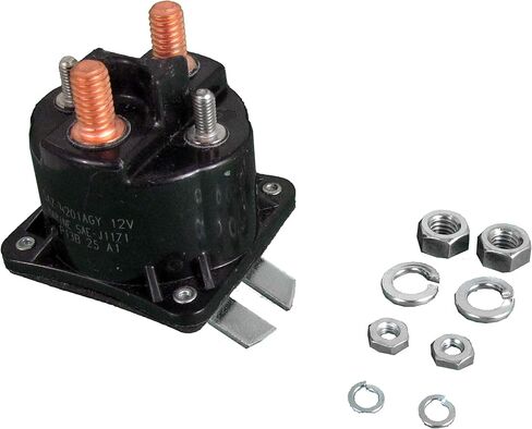 New Premium OEM Ametek Solenoid 12V w/ R Terminal fits Case John Deere Windrow Clark Lift Truck White Combine 8600 Replaces 15-331 15331 15-366 15366 15-429 15429 SAZ-4201AG SAZ4201AG SAZ-4201AGY in Saudi Arabia
