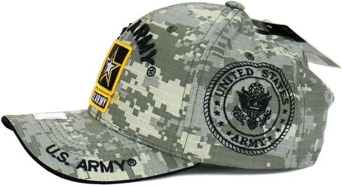 US Army Veteran Hat Army Military Official Licensed Adjustable Baseball Cap in Kuwait