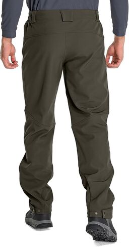 Mens Winter Snow Pants, Fleece Lined Waterproof Insulated Men's Ski Pants For Cold Weather, Outdoor Soft-Shell Snowboard Pant in Saudi Arabia