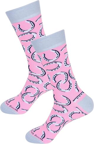 Mint Julep Socks - Derby Gifts For Men - Kentucky Horse Racing - Unique Novelty Fashion Dress Sock - in Saudi Arabia
