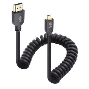 Cable Matters 48Gbps 8K HDMI Coiled Cable 1-3ft with 8K@60Hz, 4K@240Hz and HDR Support, HDMI Cable Coiled for PS5, Xbox Series X/S, RTX4080/4090, RX 7800/7900, Apple TV, and More in Kuwait
