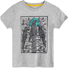 Mightly Boys and Girls' Short Sleeve T Shirt | 100% Organic Cotton, Toddler & Kids, Fair Trade Certified in Kuwait