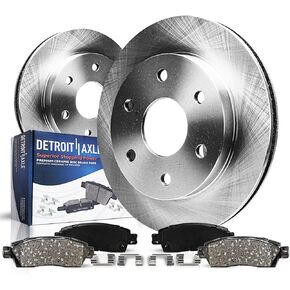Detroit Axle - مجموعة الفرامل الخلفية لـ 05-12 Nissan Pathfinder Brake Rotors 2005 2006 2007 2008 2008 2010 2011 2012 استبدال فرامل السيراميك in Kuwait
