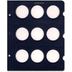 Whitman Silver Rounds Album #9150 in Kuwait