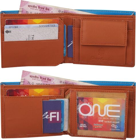 Lionel Messi Artwork Artwork Print Pu Weather Wallet for Men/Boy's ، Messiah Action ، Disual in Saudi Arabia