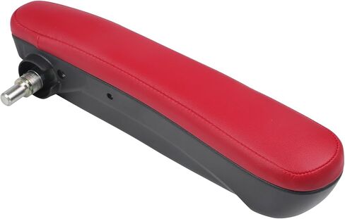 Driver Side Black Front Seat Armrest Replacement Compatible with 2016 2017 2018 2019 F-iat 500, Adjustable Arm Rest Elbow Support Pad, Replaces 6BV31KRLAA in Kuwait