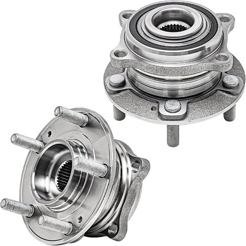 Detroit Axle - 2 Wheel Bearing Hubs for Hyundai Santa Fe Sport Veracruz, Wheel Bearing Hubs Assembly Front or Rear Replacement in Saudi Arabia