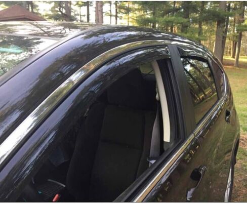 Window Deflector in-Channel Fit for 2021-2022 Sienna Window Visors Vent Sun Guards Dark Smoke in Kuwait