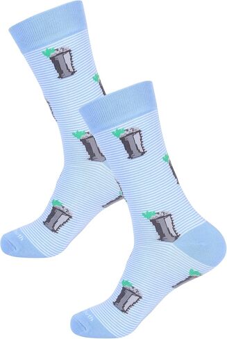 Mint Julep Socks - Derby Gifts For Men - Kentucky Horse Racing - Unique Novelty Fashion Dress Sock - in Saudi Arabia