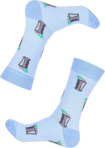 Mint Julep Socks - Derby Gifts For Men - Kentucky Horse Racing - Unique Novelty Fashion Dress Sock - in Saudi Arabia