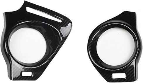 1Pair Carbon Fiber Interior Dashaboard Side Air Vent Outlet Cover Trim for Lexus IS250 300 350 2006 2007 2008 2009 2010 2011 2012 in Saudi Arabia