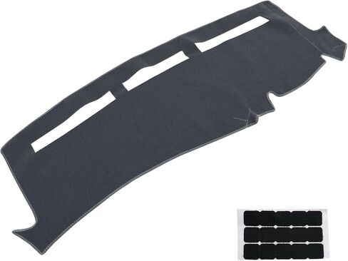 NLQR Dash Cover Mat fit for Chevy Silverado GMC Sierra 1999-2006, Dashboard Cover fit for Suburban Tahoe Avalanche GMC Yukon XL 2000-2006, Dash Board Protector Mat Dark Gray in Saudi Arabia
