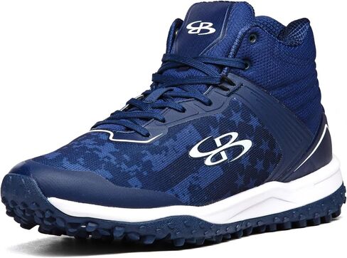 Boombah Viper Men's USA Ellandestine Turf Mid Shoes - خيارات ألوان متعددة - أحجام متعددة in Saudi Arabia