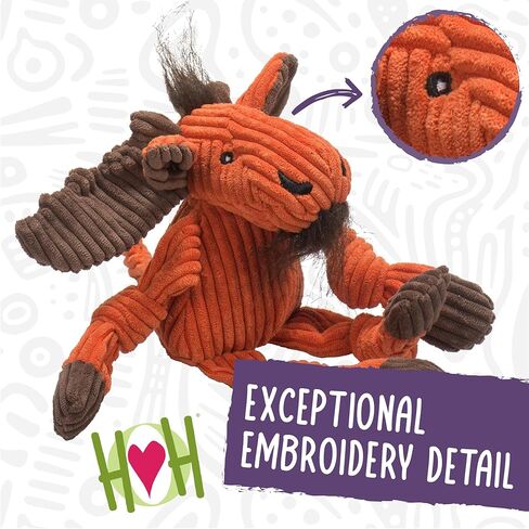 HuggleHounds Fleece Dog Toys For Large Dogs & Aggressive Chewers - Squeaky Plush Dog Toy - Soft Yet Extra Durable Stuffed Pet Toy - Puppy Toys For All Breeds | FlufferKnottie, Large Fiona the Frog in Kuwait