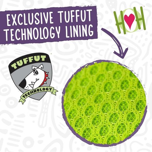 HuggleHounds Fleece Dog Toys For Large Dogs & Aggressive Chewers - Squeaky Plush Dog Toy - Soft Yet Extra Durable Stuffed Pet Toy - Puppy Toys For All Breeds | FlufferKnottie, Large Fiona the Frog in Kuwait