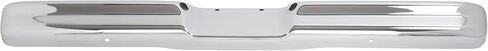 KUAFU Rear Bumper Face Bar Compatible with 1980-1986 Ford F100 / F150 / F250 / F350 Steel Silvery Bumper Chrome in Saudi Arabia
