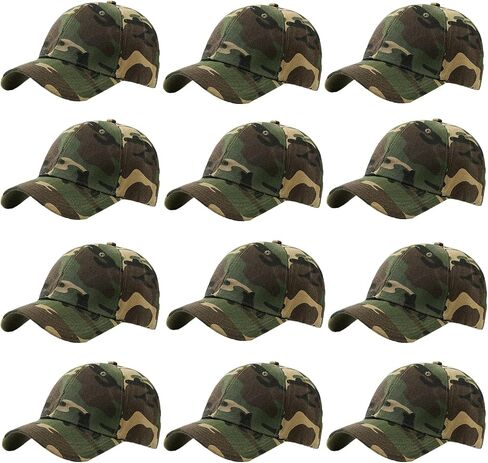 Glory Max Wholesale 12-Pack Plain Cap Cap قابلة للتعديل الصلبة الفارغة القبعة المنحنية المنحنية in Kuwait