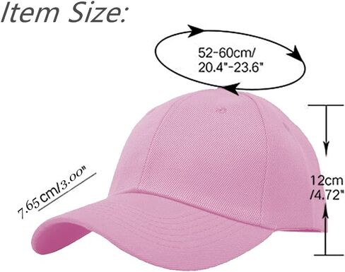 Glory Max Wholesale 12-Pack Plain Cap Cap قابلة للتعديل الصلبة الفارغة القبعة المنحنية المنحنية in Kuwait
