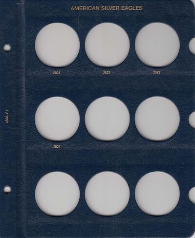 Silver Eagle Pages (9 Openings) Whitman New in Kuwait