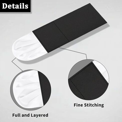 Pocket Squares for Men Prefolded Pocket Handkerchief for Suit Jacket Tuxedo Accessories in Kuwait