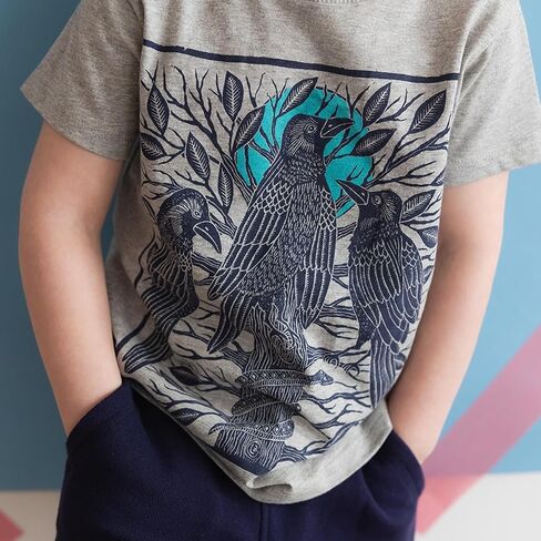 أقوى الأولاد والفتيات القميص القميص | 100 ٪ من القطن العضوي ، طفل صغير وأطفال ، معتمد من التجارة العادلة in Kuwait