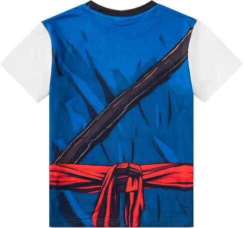 Okbebe Kids Pirate T-Shirts Halloween Boys Cosplay Buccaneer Captain Short Sleeve Tee in Kuwait