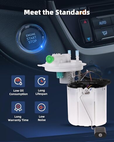 ECCPP Electric Fuel Pump Module Assembly w/Sending Unit Replacement for Chevrolet for Malibu 2011 2012 L4 2.4L E4050M in Saudi Arabia