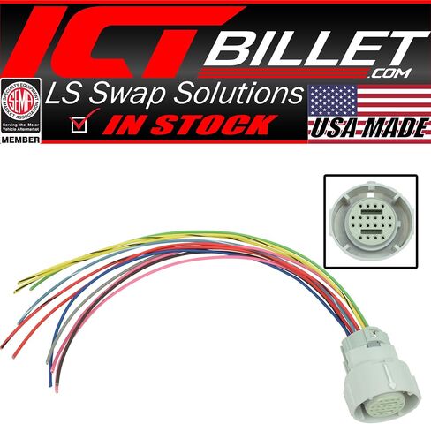 موصل الأسلاك البليت ICT متوافق مع Allison Transmission 2007-Up/Duramax Lly OEM ، الموصل ، القفل ، الأختام ، المحطات WPTRA40 in Saudi Arabia