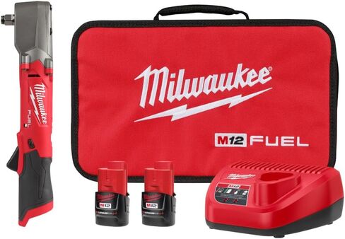 Milwaukee Electric - M12 Fuel 1/2 Right Angle IMP Wrench KIT in Saudi Arabia