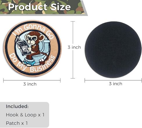 It's Called Trash Can Hook and Loop Patch, Funny Tactical Embroidered Patches, Cute Animal Cat Morale Patch, DIY Applique Accessories for Backpacks, Dog Harnesses, Army Vests, Gym Bags, Hats, Helmets in Kuwait