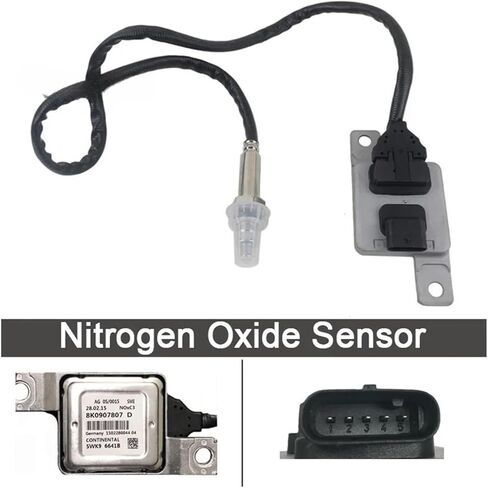 مستشعر أكسيد النيتروجين الأصلي مستشعر NOX متوافق مع VW Q3 Q5 Q7 A1 A4 A5 A6 A7 A8 5WK96641B 5WK9 6641B 8K0907807D 8K0 907 807 D in Kuwait