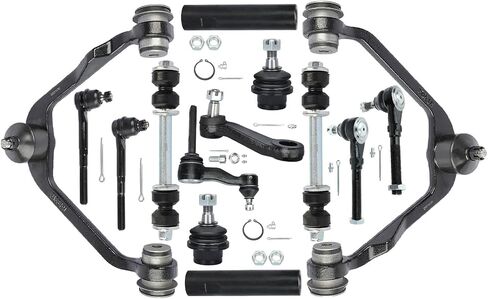 2WD Only Front Upper Control Arms kits fits 1997-2002 for Ford Expedition F-150 F-250; 1998 1999 2000 2001 2002 for Lincoln Navigator Upper Control Arms kits - 14pc Set in Saudi Arabia