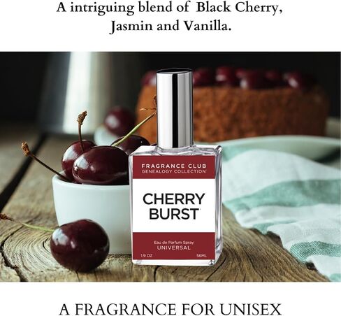 Cherry Burst, 1.9 oz. EDP, Long lasting Unisex fragrance with Tonka Bean, Almond is a lucious fragrance. in Saudi Arabia