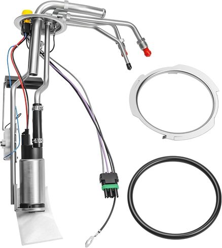 Electric Fuel Pump Assembly Compatible with 1988 1989 1990 1991 1992 1993 1994 1995 Chevy GMC C1500 C2500 C3500 K1500 K2500 K3500 Pickups (4.3L 5.0L 5.7L 7.4L), Replaces E3621S in Saudi Arabia