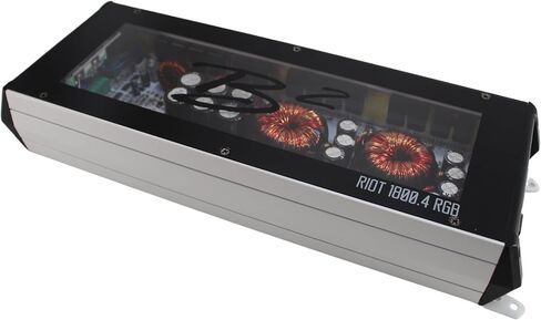 RIOT Series 2500W 1-Ohm Class D Monoblock Amplifier w/RGB LED Lights in Kuwait
