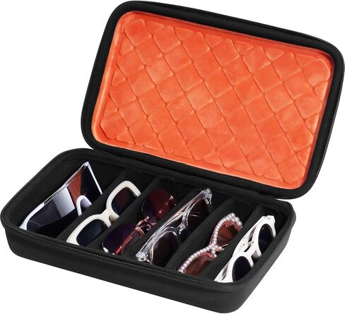 ProCase Hard Shell Travel Sunglasses Organizer, Portable Multiple Glasses Case for Travelling in Saudi Arabia