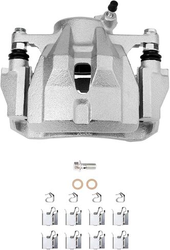Detroit Axle - Front 2PC الفرامل الفرجار ل Toyota Corolla Matrix Scion XD Pontiac Vibe ، 2 الفرجار الفرامل قرص مع استبدال شريان in Saudi Arabia