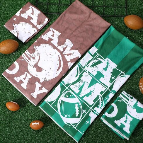 12 Pcs Baseball Game Day Accessories Football Cooling Towels Ball Team Gift Microfiber Basketball Breathable Chilly Towel 35"x15" Sports Soft Ice Towel for Coach Training(Baseball) in Kuwait