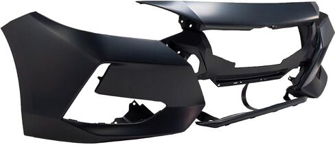 FitParts Compatible With Front Bumper Cover 2020 2021 2022 Nissan Sentra Sedan 20 21 22. New, Primed & Ready for Paint. S, SV, SR. NI1000330 620226LB0J in Saudi Arabia