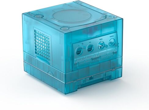 BITFUNX NGC Replacement Shell - Transparent Case Protective Housing for Gamecube NGC GC DOL-001/ DOL101 Game Console in Saudi Arabia