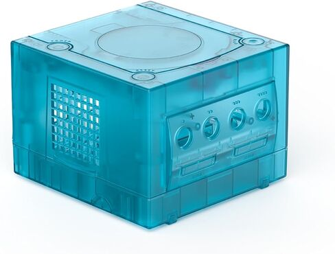 BITFUNX NGC Replacement Shell - Transparent Case Protective Housing for Gamecube NGC GC DOL-001/ DOL101 Game Console in Saudi Arabia