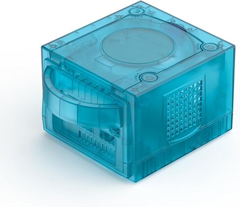 BITFUNX NGC Replacement Shell - Transparent Case Protective Housing for Gamecube NGC GC DOL-001/ DOL101 Game Console in Saudi Arabia